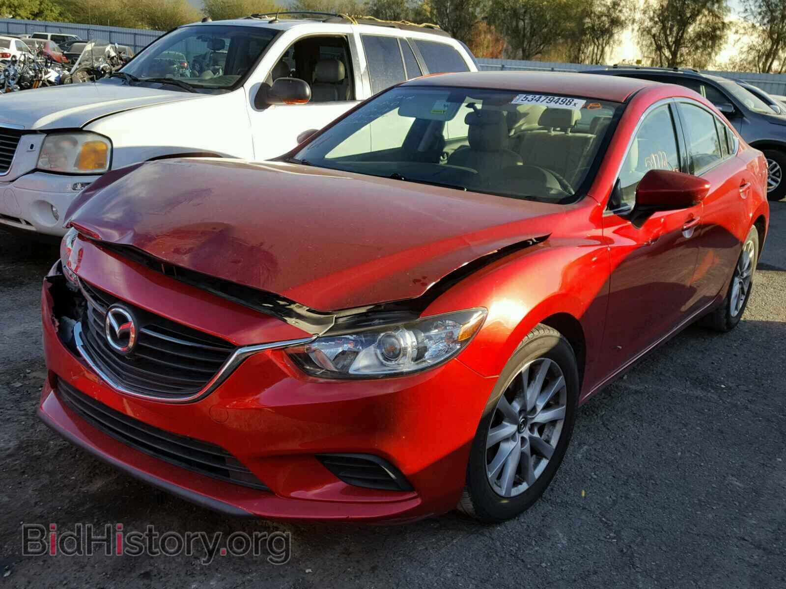 2014 MAZDA 6 - VIN: JM1GJ1U63E1140366 - Фото 2