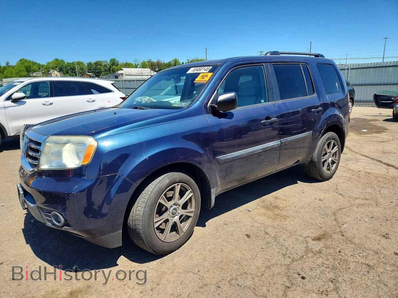 Фотография 5FNYF4H20CB039823 - HONDA PILOT 2012