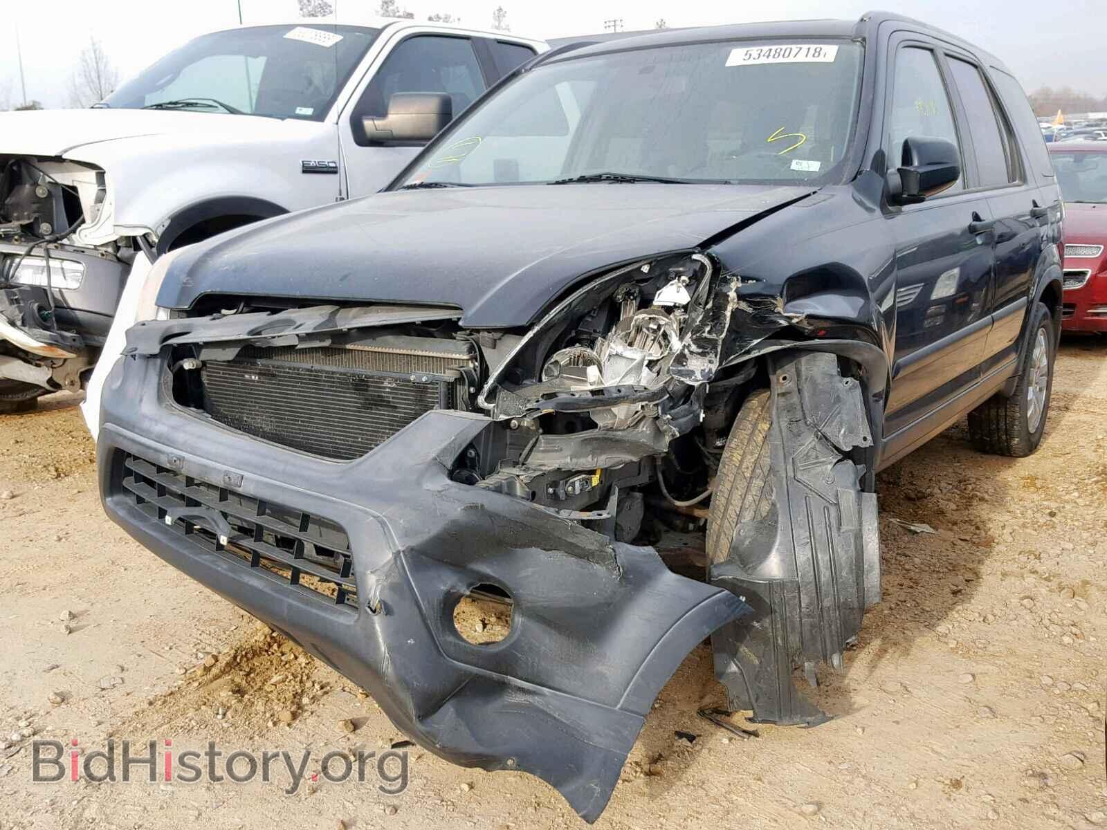 2005 HONDA CR-V EX - VIN: JHLRD78895C055151 - Фото 2
