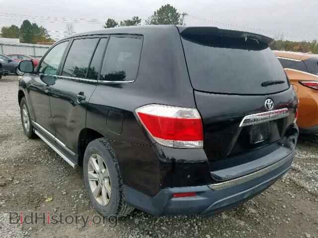 2012 TOYOTA HIGHLANDER - VIN: 5TDBK3EH8CS153309 - Фото 3