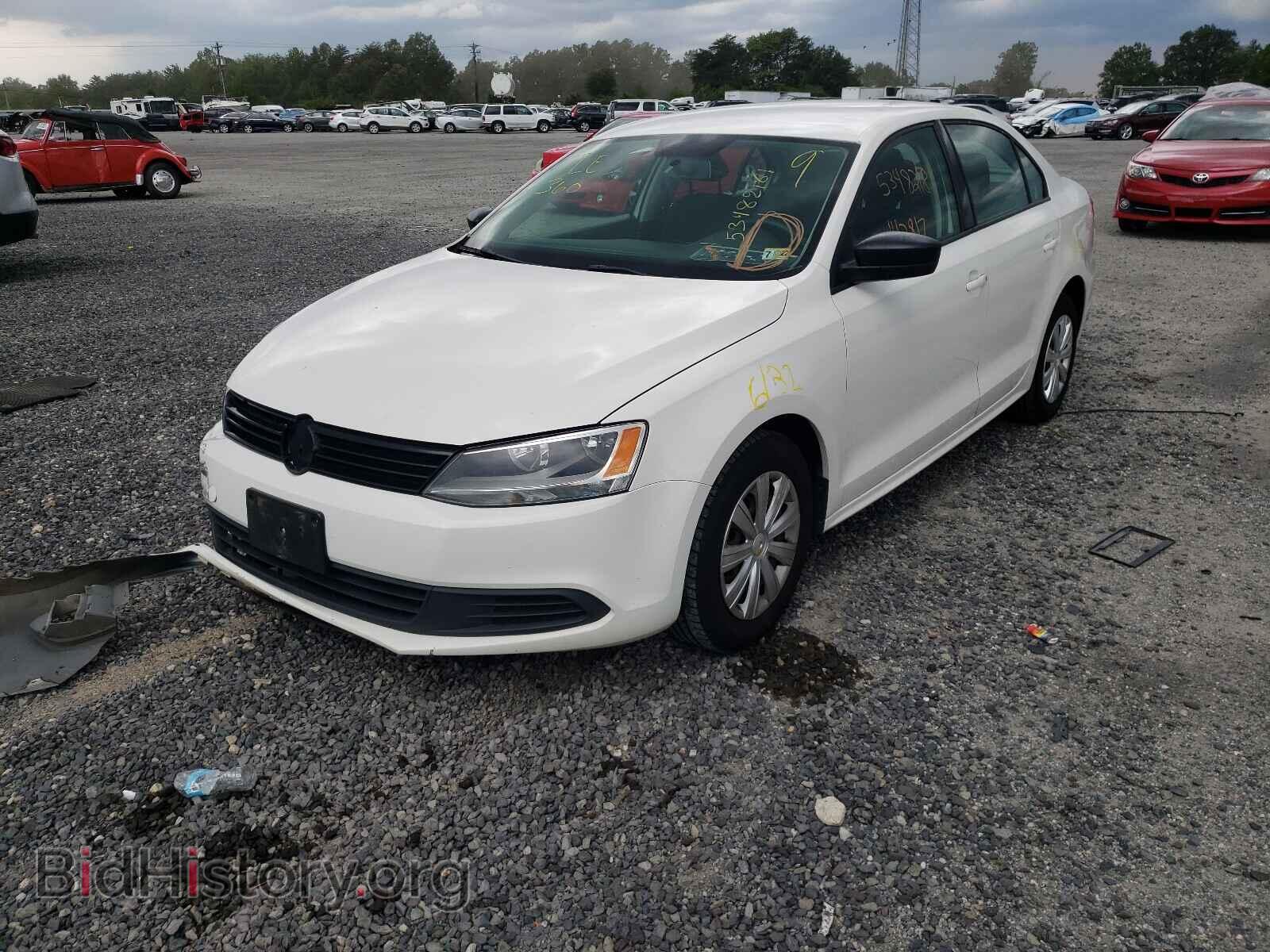 2012 VOLKSWAGEN JETTA - VIN: 3VW2K7AJ7CM321082 - Фото 2