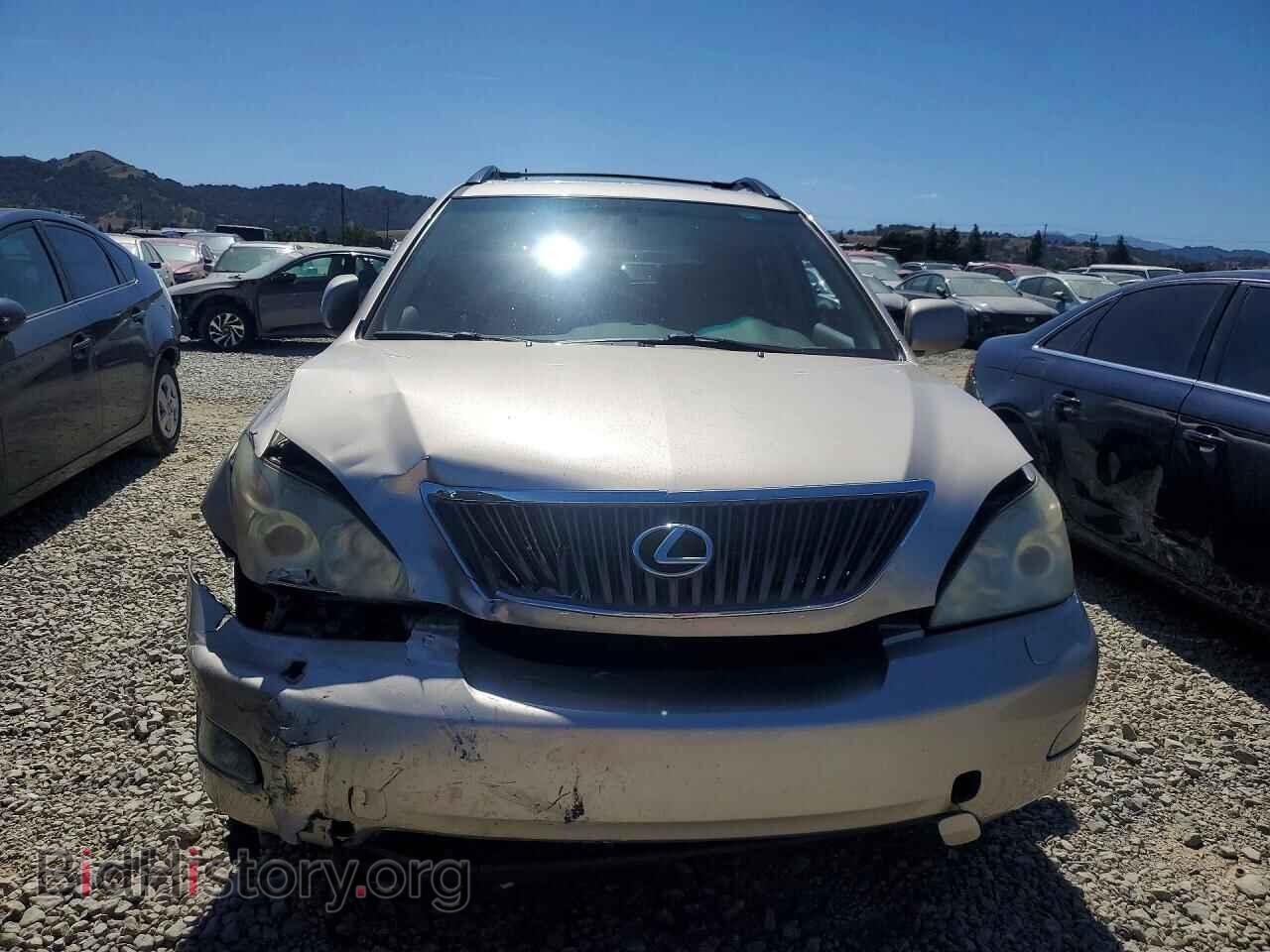 2007 LEXUS RX350 - VIN: 2T2GK31U77C021239 - Фото 5