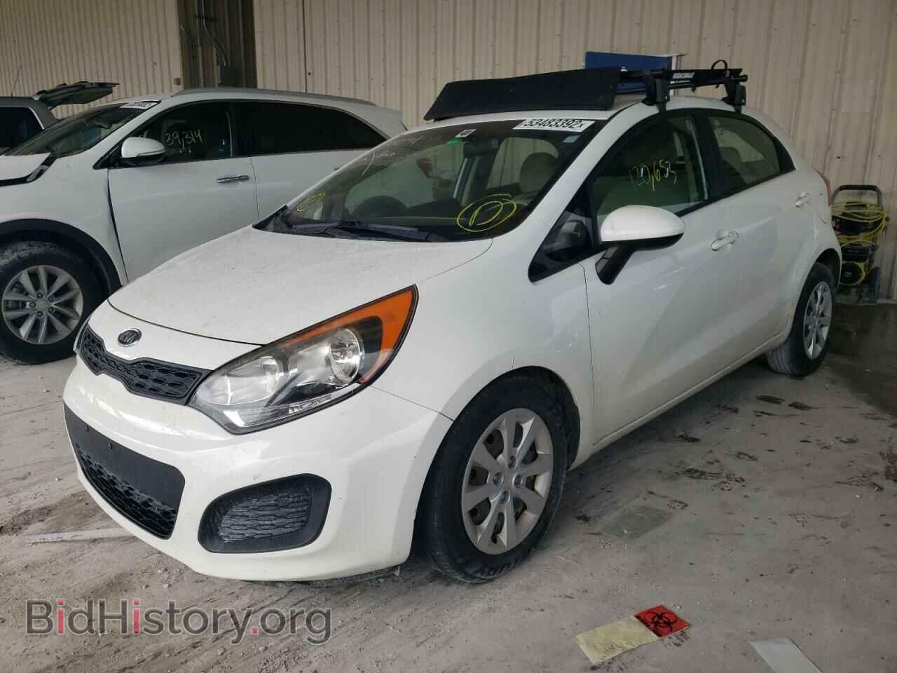 2012 KIA RIO - VIN: KNADM5A35C6026250 - Фото 2