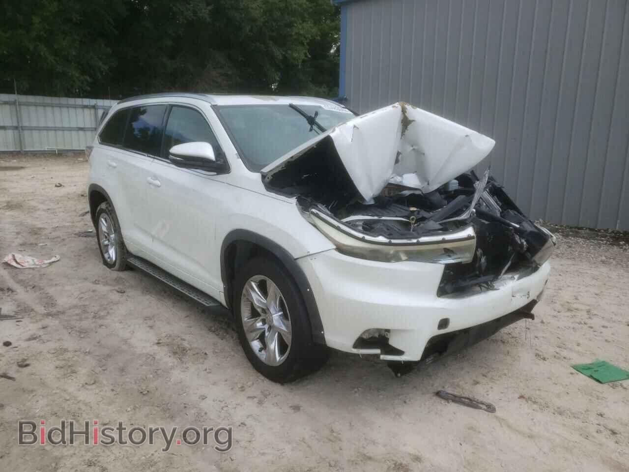 Photo 5TDYKRFH1FS080655 - TOYOTA HIGHLANDER 2015
