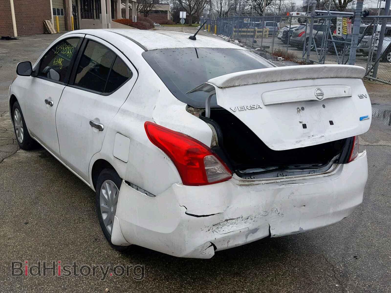 2012 NISSAN VERSA - VIN: 3N1CN7AP7CL858854 - Фото 3