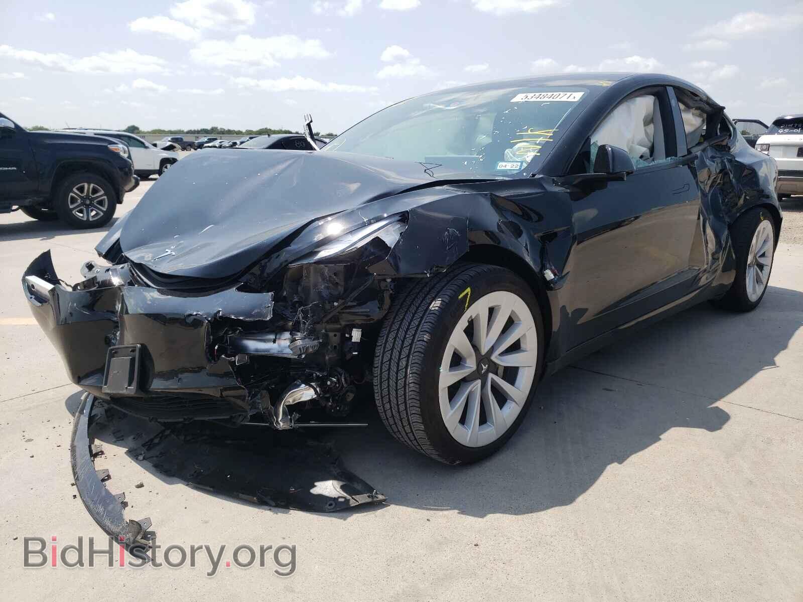 2021 TESLA MODEL 3 - VIN: 5YJ3E1EA5MF925841 - Фото 2