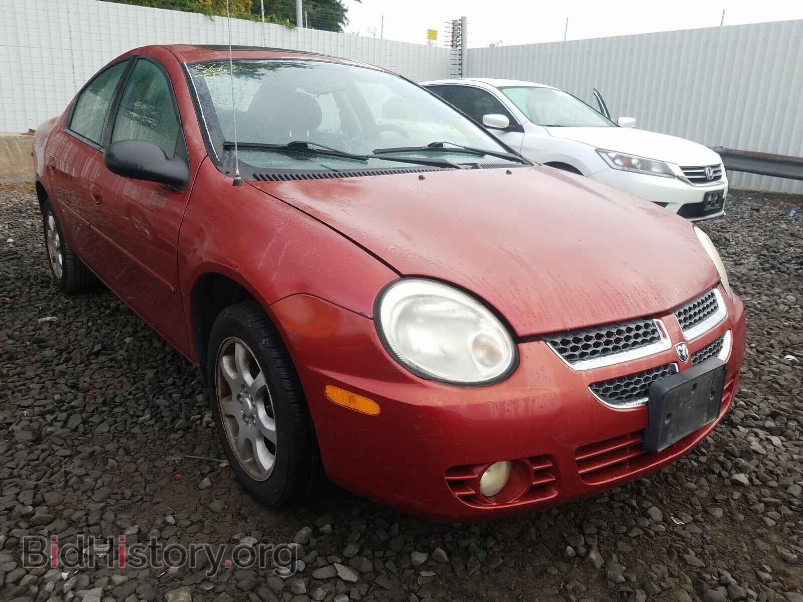 Photo 1B3ES56C95D138524 - DODGE NEON 2005