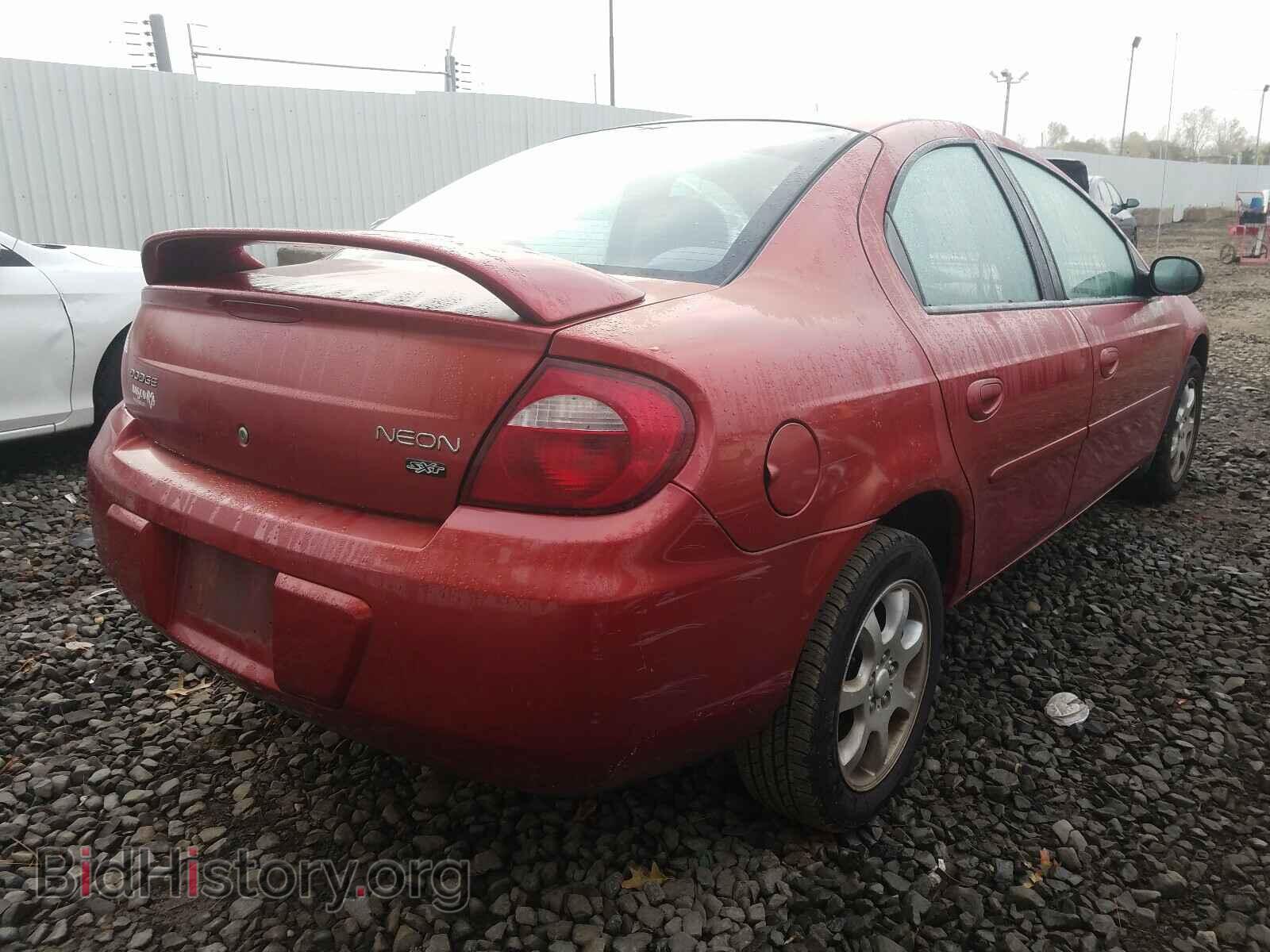 2005 DODGE NEON - VIN: 1B3ES56C95D138524 - Фото 4