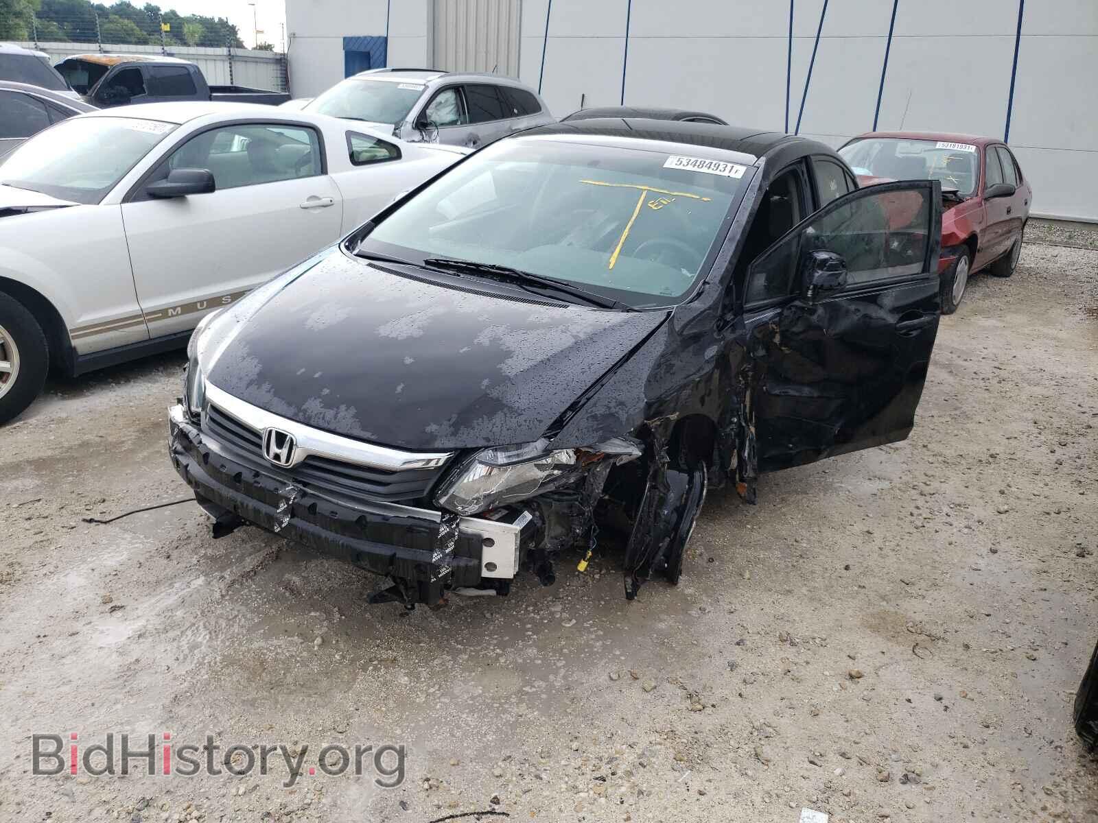 2012 HONDA CIVIC - VIN: 19XFB2F54CE057218 - Фото 2