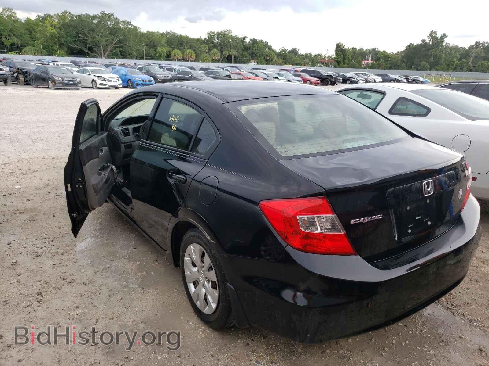 2012 HONDA CIVIC - VIN: 19XFB2F54CE057218 - Фото 3