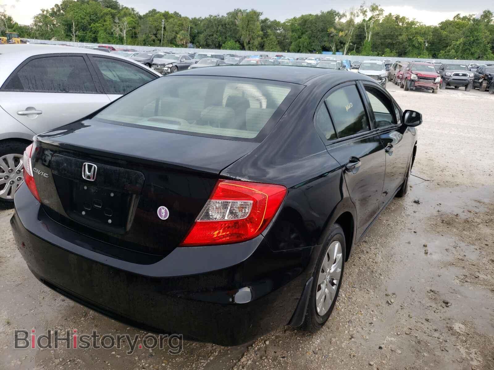 2012 HONDA CIVIC - VIN: 19XFB2F54CE057218 - Фото 4