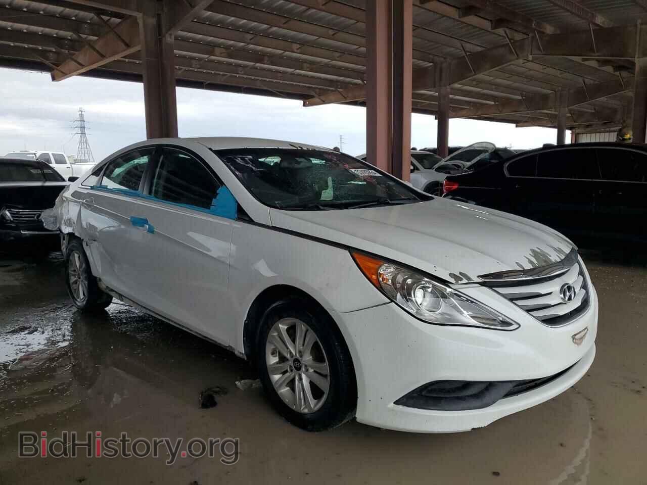 2014 HYUNDAI SONATA - VIN: 5NPEB4AC6EH853593 - Фото 4