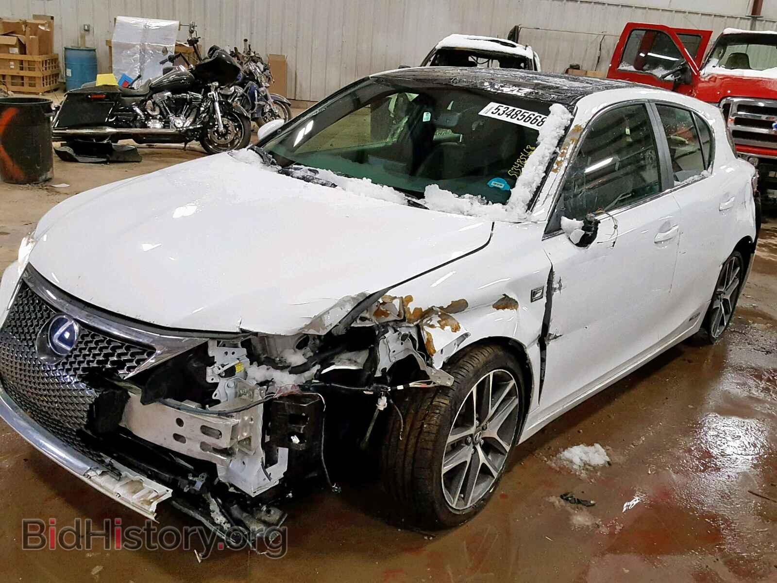 2017 LEXUS CT 200 - VIN: JTHKD5BHXH2295670 - Фото 9