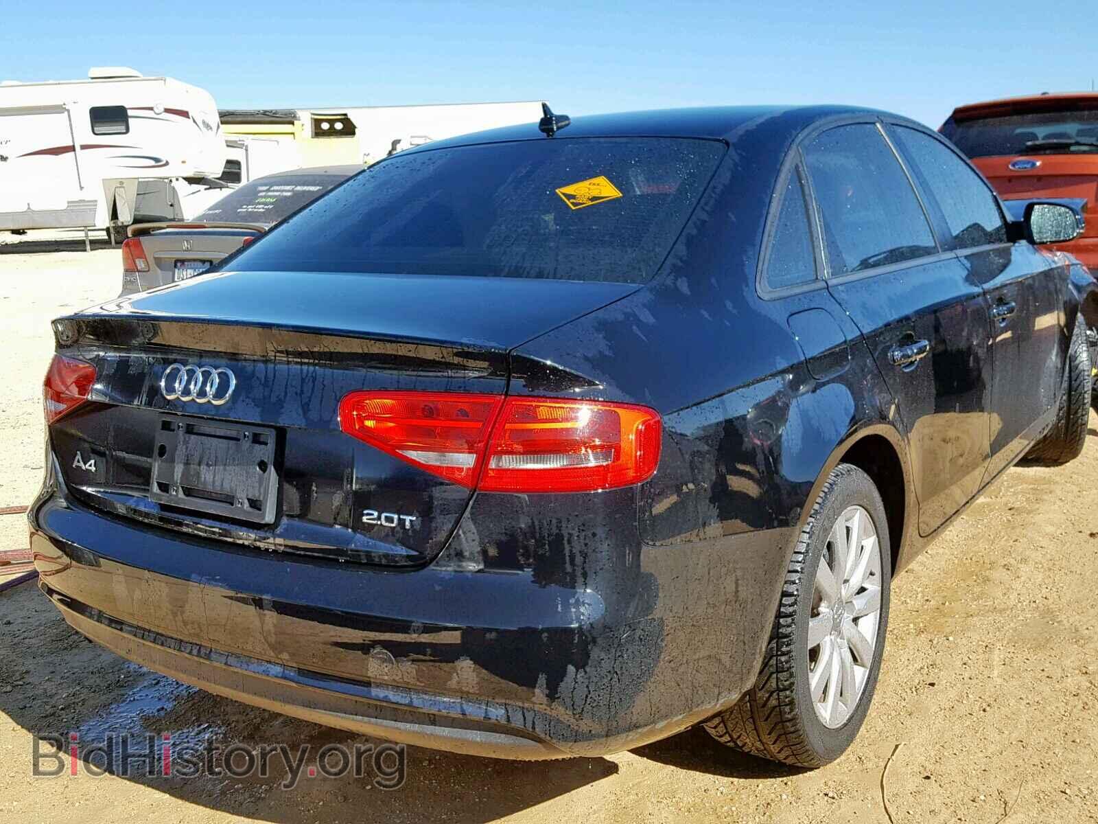 2013 AUDI A4 - VIN: WAUAFAFL2DN020606 - Фото 4