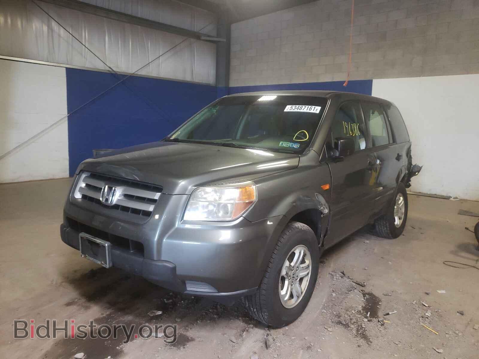 2007 HONDA PILOT - VIN: 2HKYF18157H500656 - Фото 2
