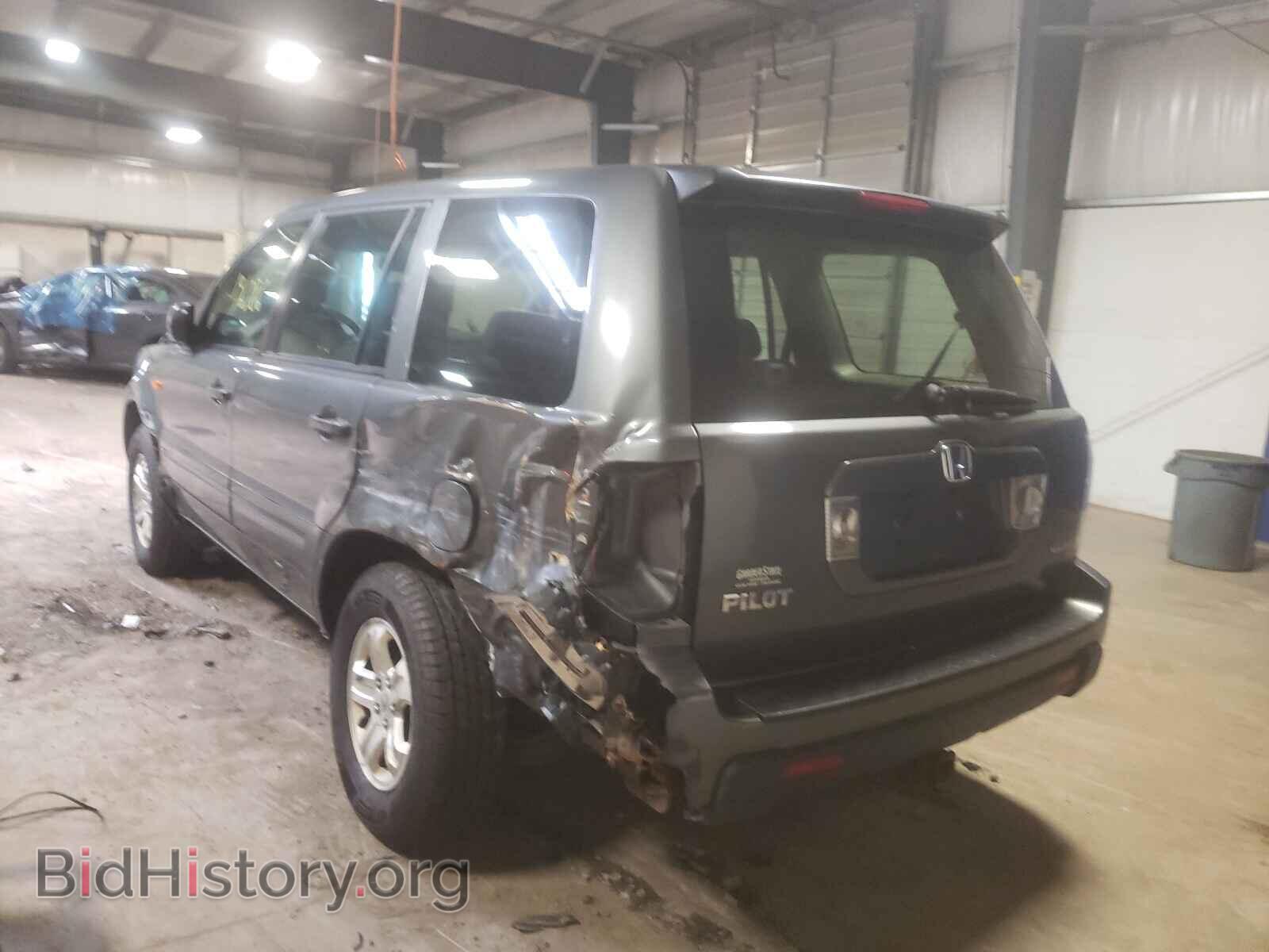 2007 HONDA PILOT - VIN: 2HKYF18157H500656 - Фото 3
