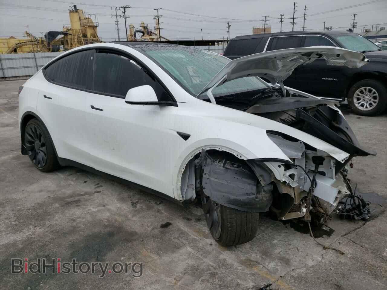 2022 TESLA MODEL Y - VIN: 7SAYGDEF3NF409916 - Фото 4