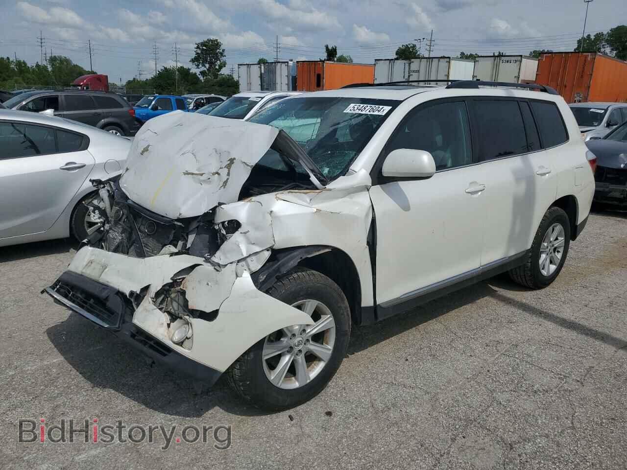 Photo 5TDBK3EH4CS155509 - TOYOTA HIGHLANDER 2012
