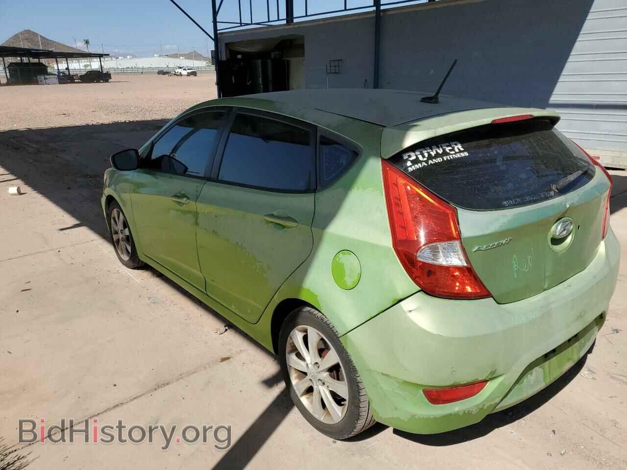 2012 HYUNDAI ACCENT - VIN: KMHCU5AE8CU047472 - Фото 2