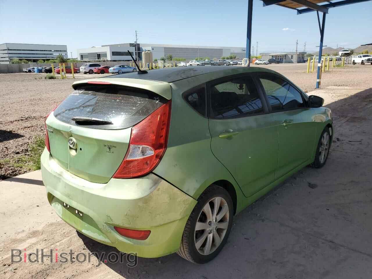 2012 HYUNDAI ACCENT - VIN: KMHCU5AE8CU047472 - Фото 3