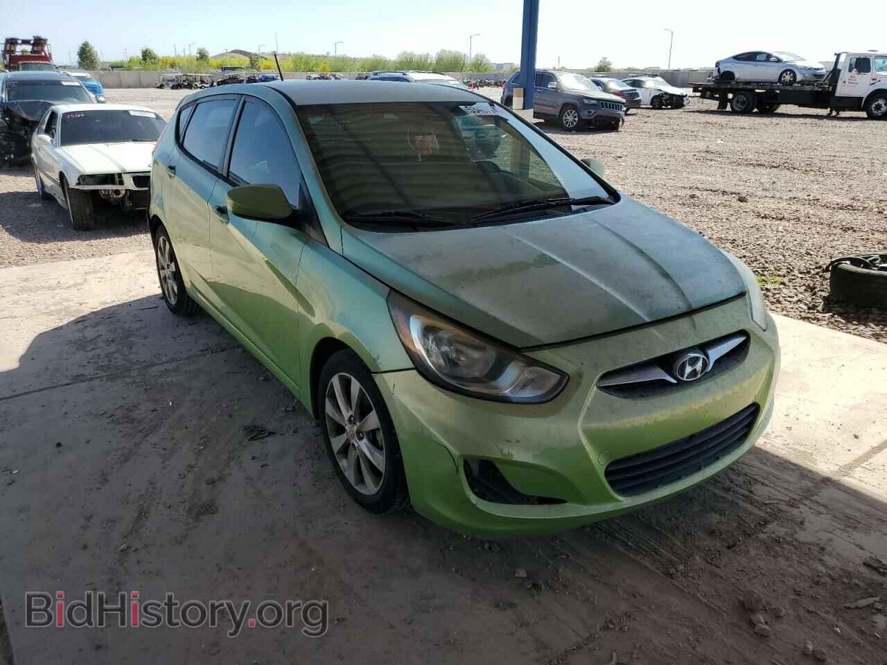 2012 HYUNDAI ACCENT - VIN: KMHCU5AE8CU047472 - Фото 4