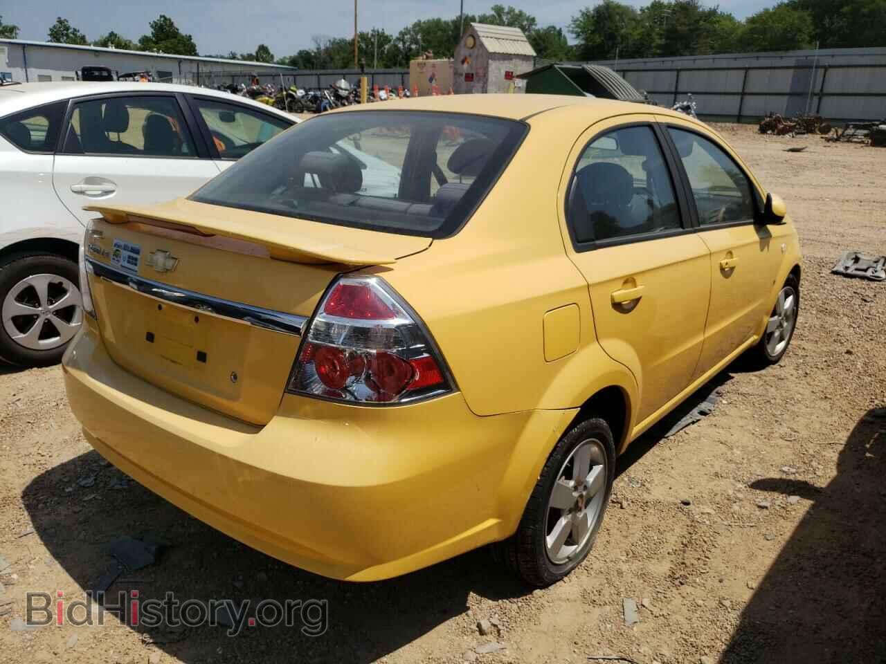 2008 CHEVROLET AVEO - VIN: KL1TD56678B047687 - Фото 4