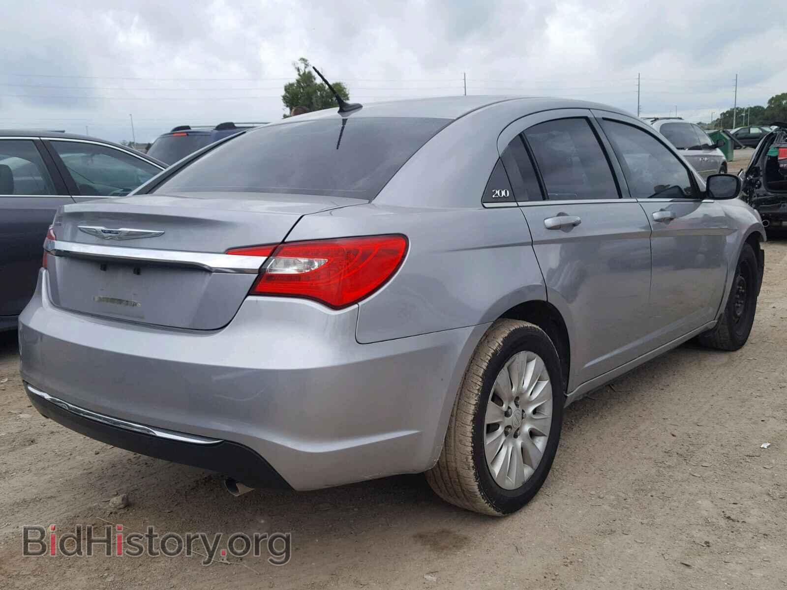 2013 CHRYSLER 200 - VIN: 1C3CCBAB1DN641879 - Photo 4
