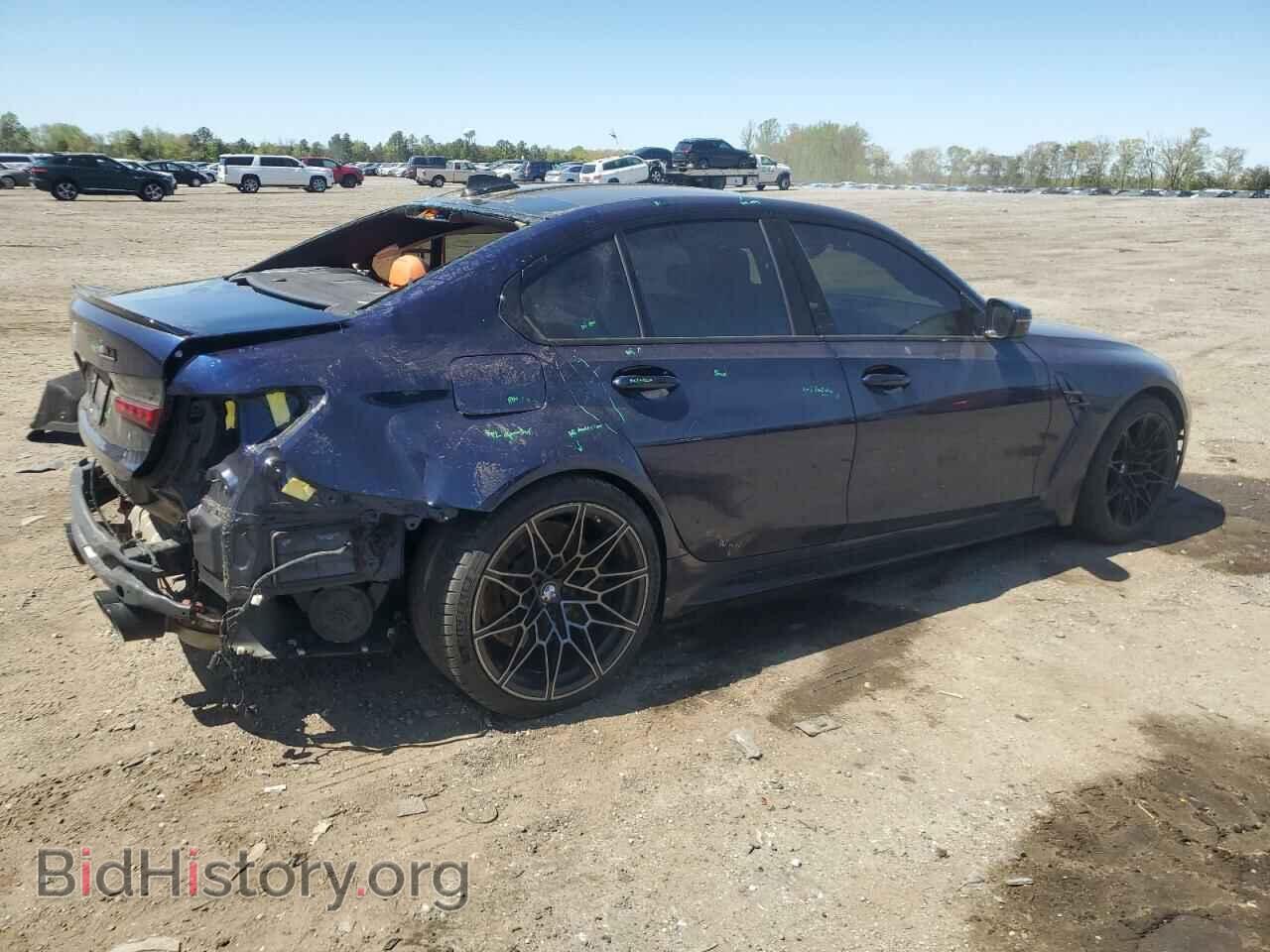 2022 BMW M3 - VIN: WBS43AY05NFL68593 - Фото 3