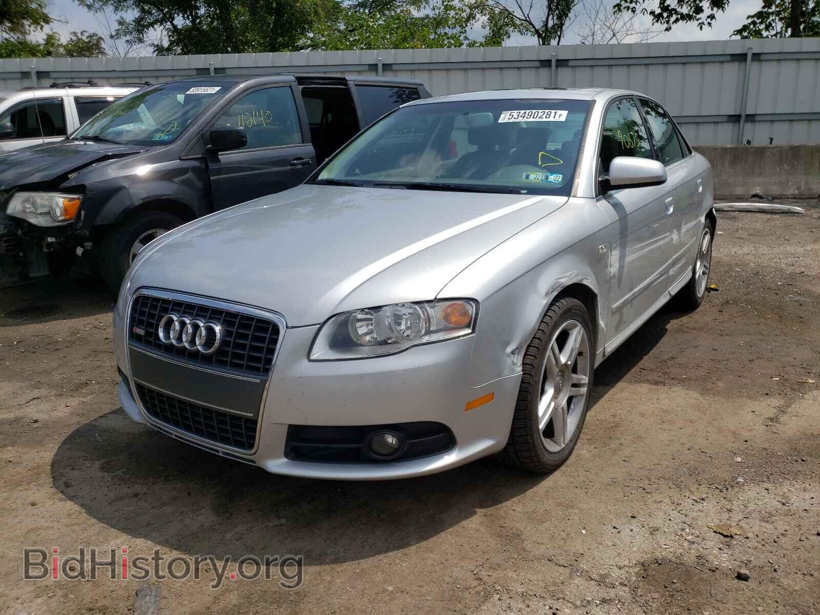 2008 AUDI A4 - VIN: WAUDF78E38A045476 - Фото 2