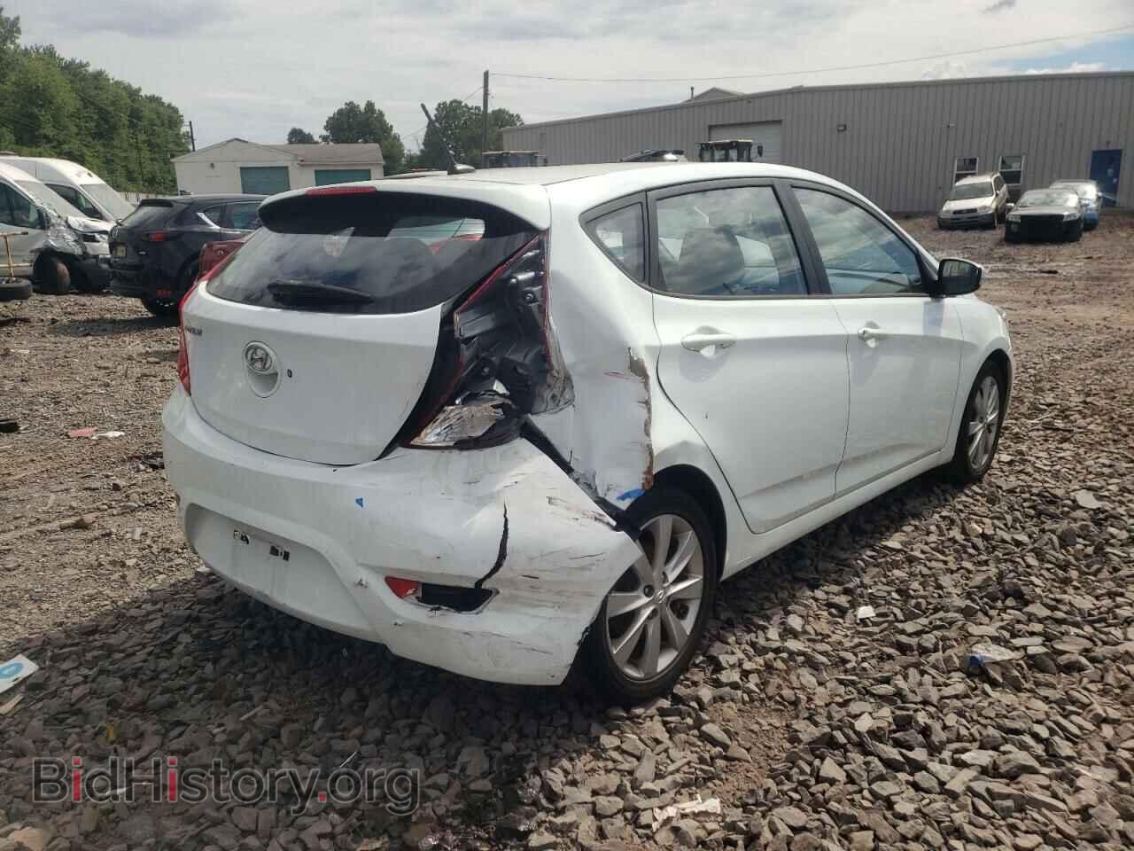2013 HYUNDAI ACCENT - VIN: KMHCU5AE0DU111182 - Фото 4