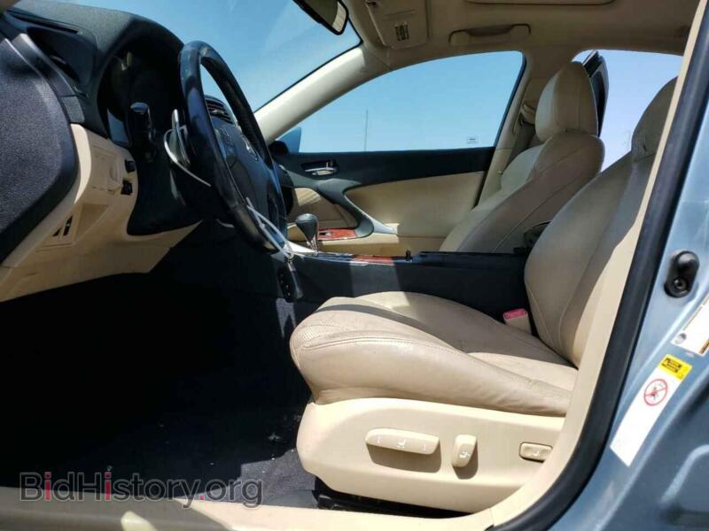 2008 Lexus IS (VIN JTHBK262585058481) — фото 7 из 12