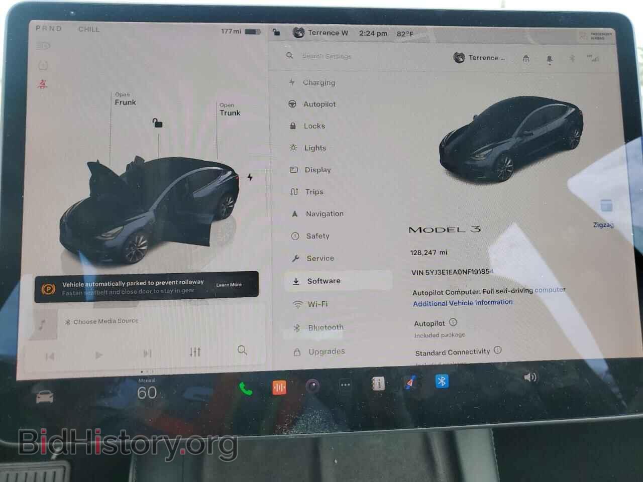 2022 TESLA MODEL 3 - VIN: 5YJ3E1EA0NF191854 - Photo 9