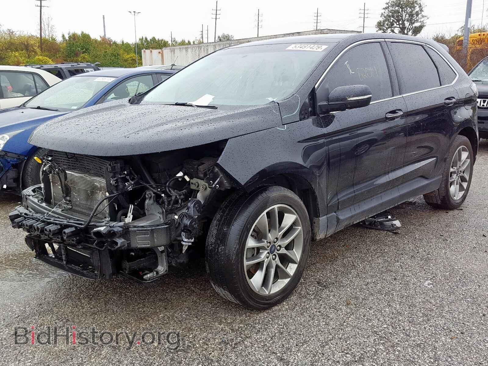 2015 FORD EDGE - VIN: 2FMTK3K85FBB20679 - Фото 2