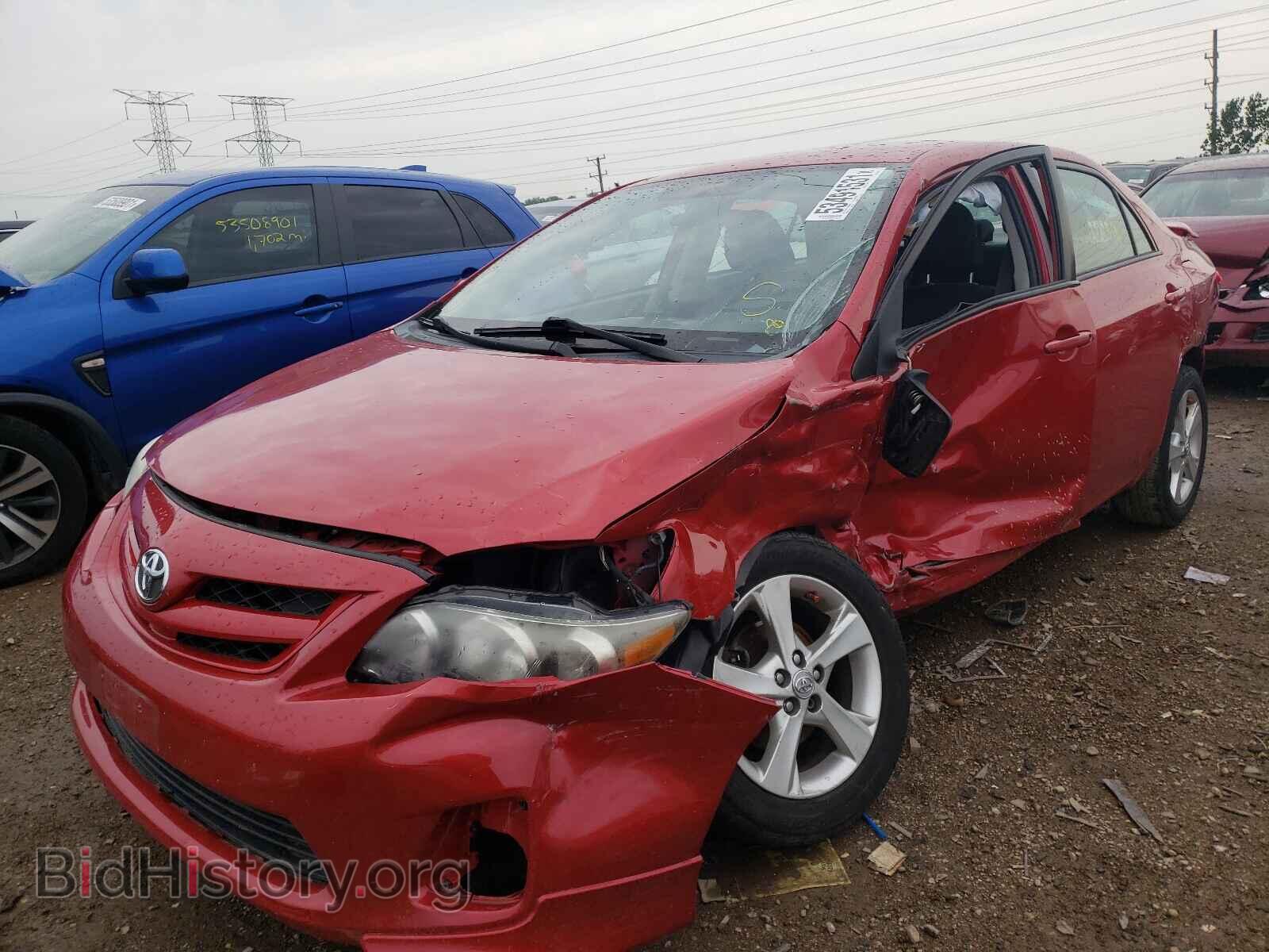 2011 TOYOTA COROLLA - VIN: 2T1BU4EE2BC578053 - Фото 2