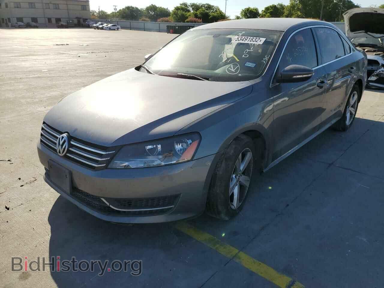 2012 VOLKSWAGEN PASSAT - VIN: 1VWBP7A37CC044650 - Фото 2
