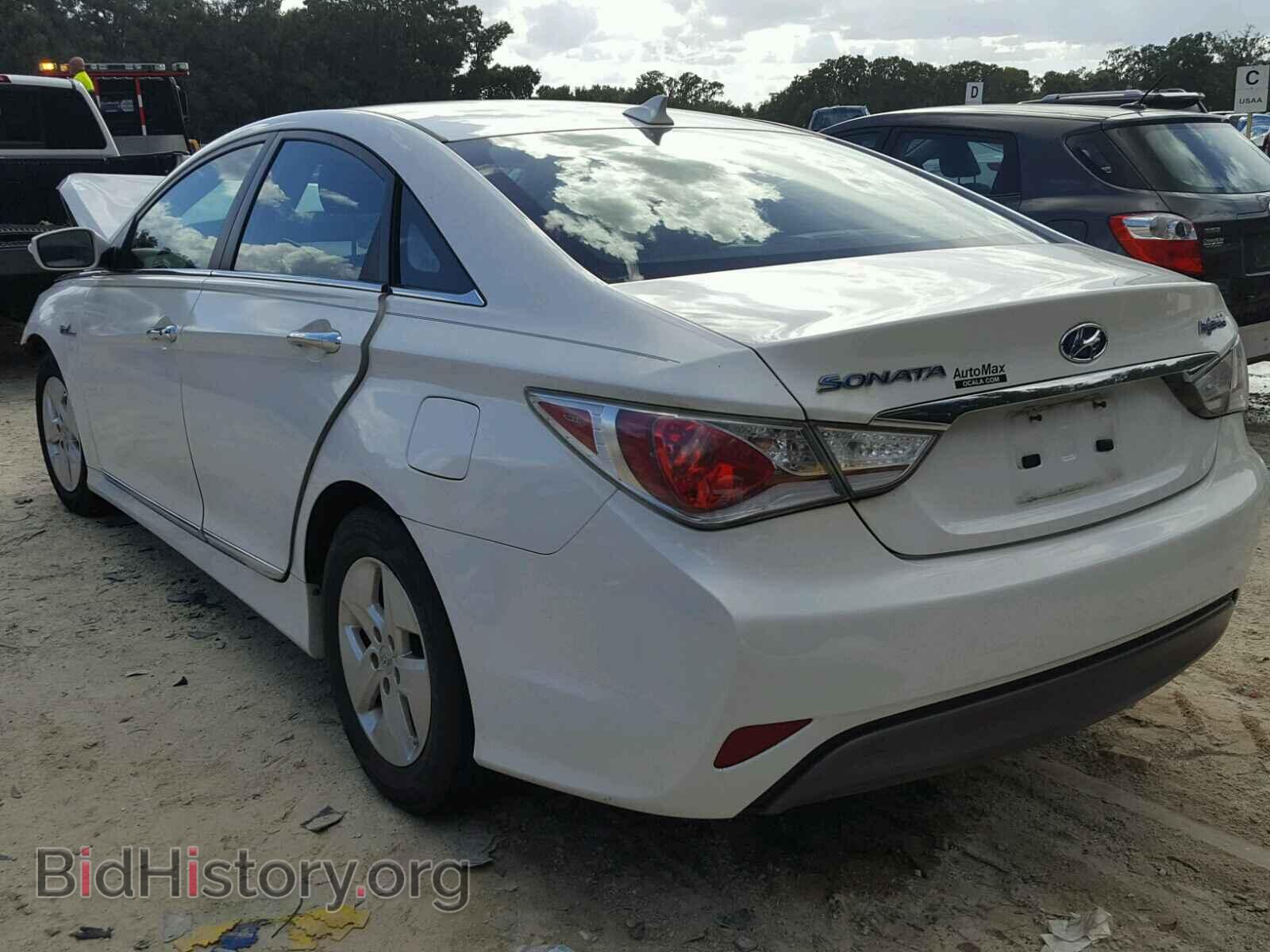 2012 HYUNDAI SONATA - VIN: KMHEC4A46CA059165 - Фото 3