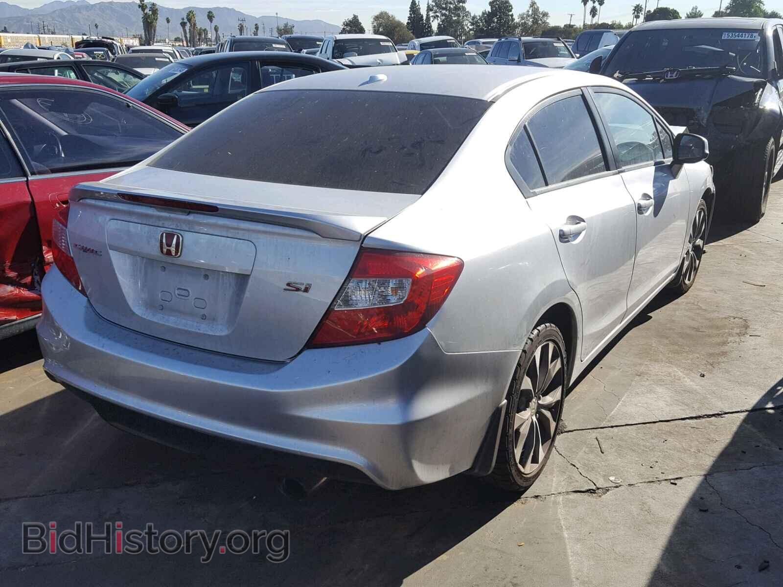 2012 HONDA CIVIC - VIN: 2HGFB6E52CH702799 - Фото 4
