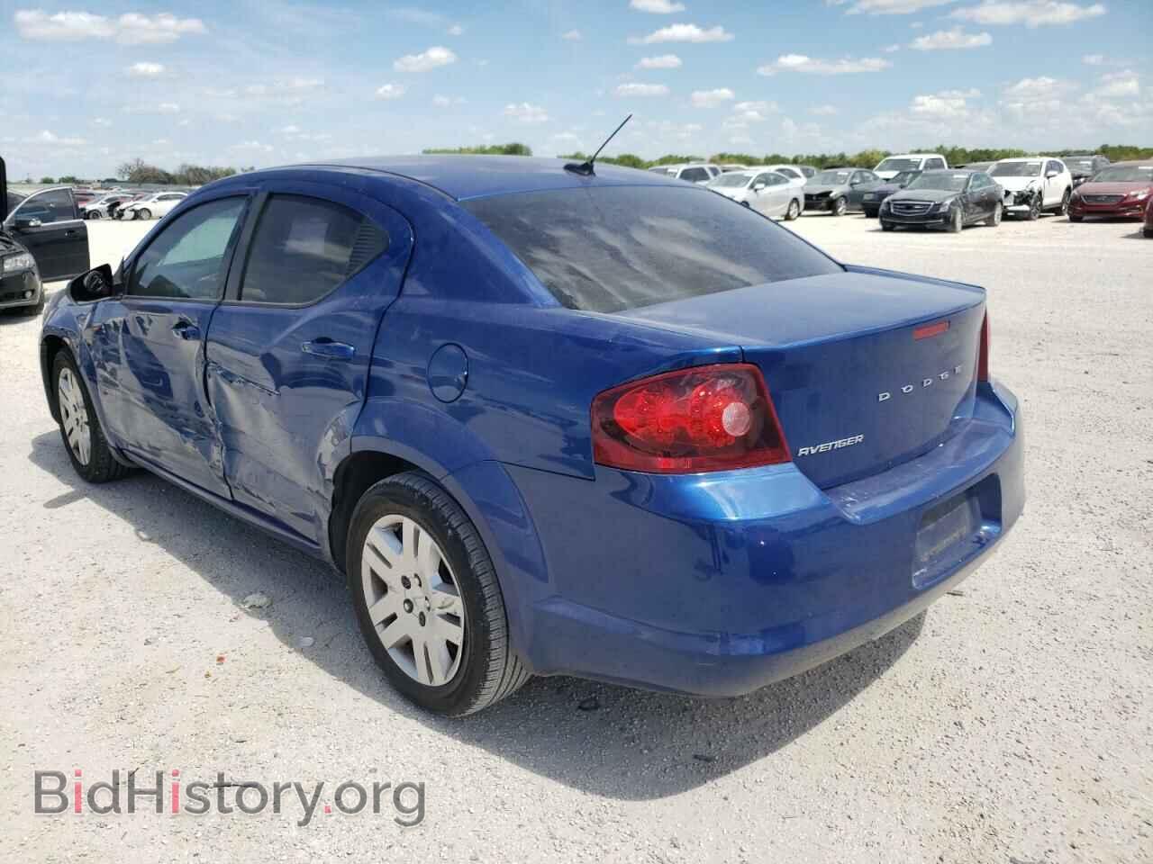 2014 DODGE AVENGER - VIN: 1C3CDZAB1EN200406 - Фото 3