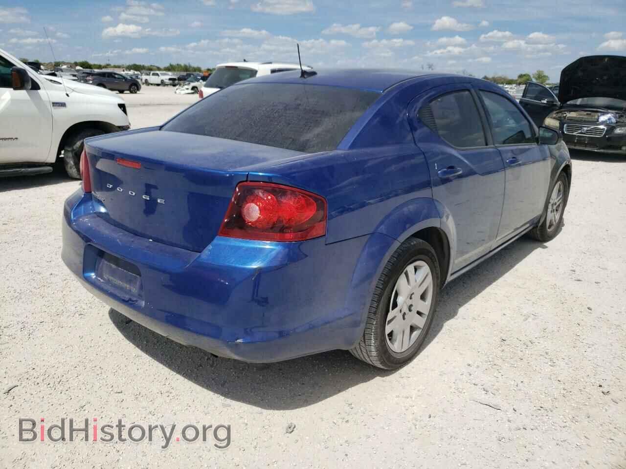 2014 DODGE AVENGER - VIN: 1C3CDZAB1EN200406 - Фото 4