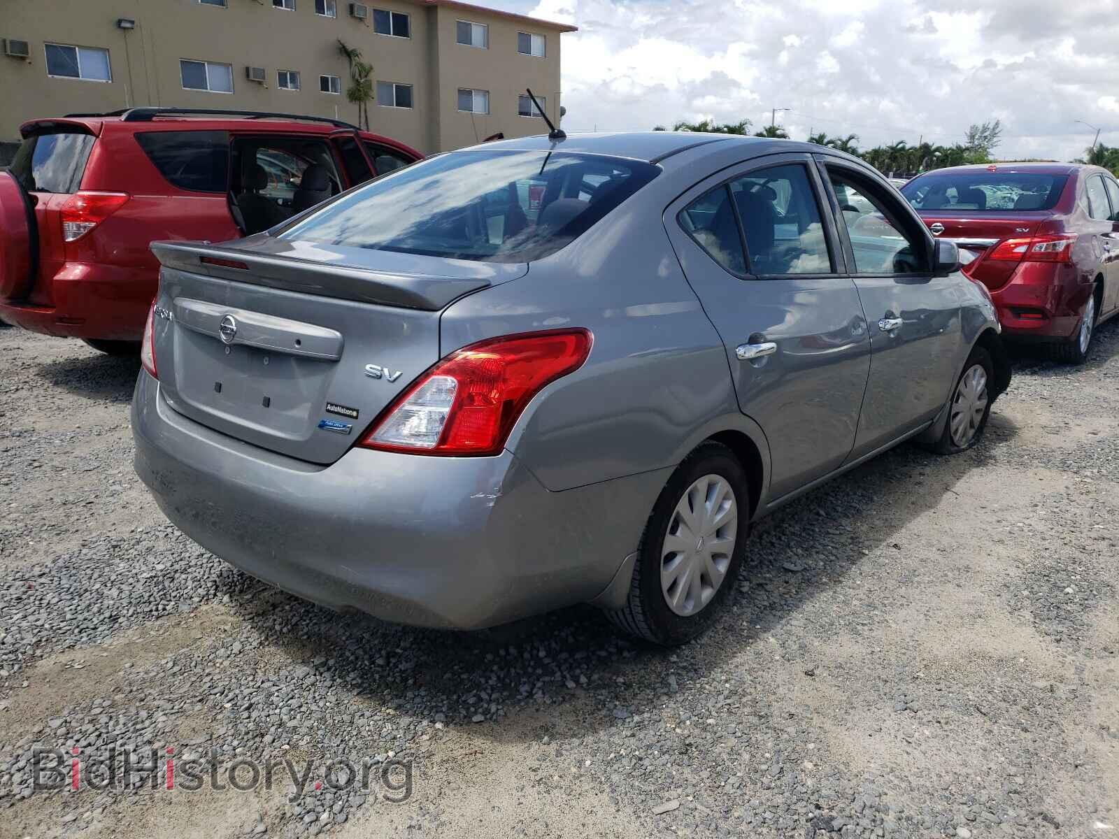 2014 NISSAN VERSA - VIN: 3N1CN7AP8EL862463 - Фото 4