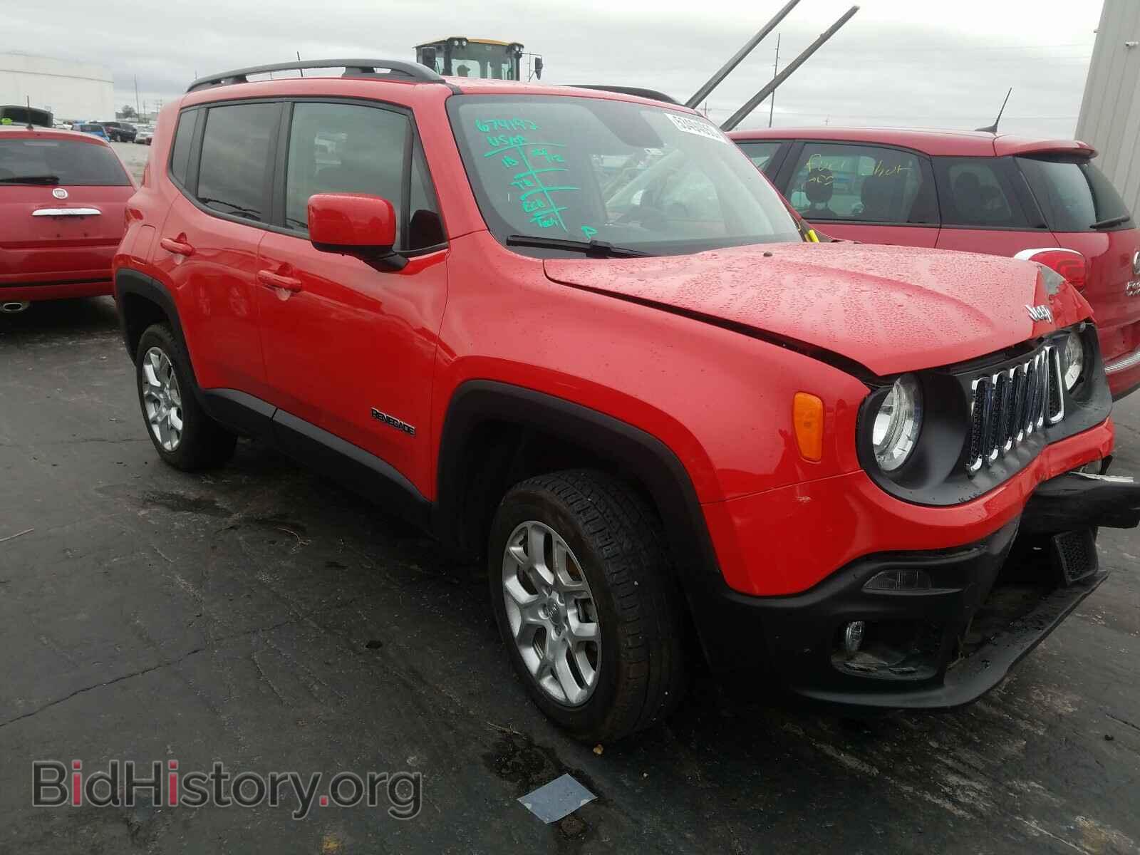 Фотография ZACCJBBB8JPH41688 - JEEP RENEGADE 2018