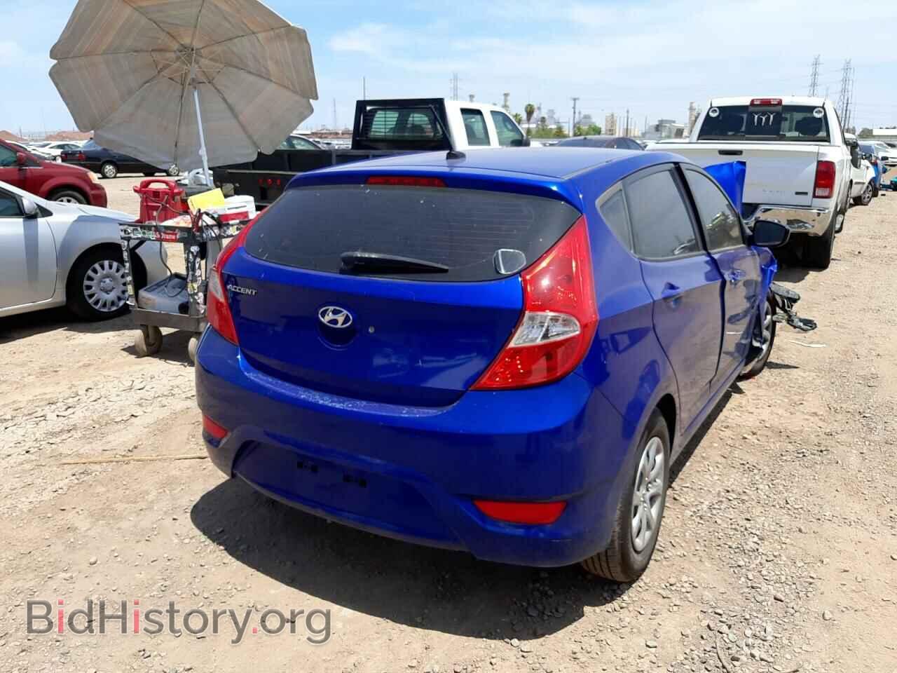 2014 HYUNDAI ACCENT - VIN: KMHCT5AE0EU142792 - Фото 4