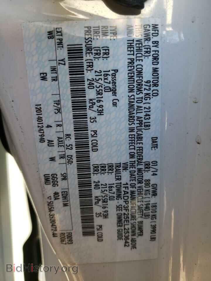 2014 FORD FOCUS - VIN: 1FADP3F25EL253642 - Photo 10
