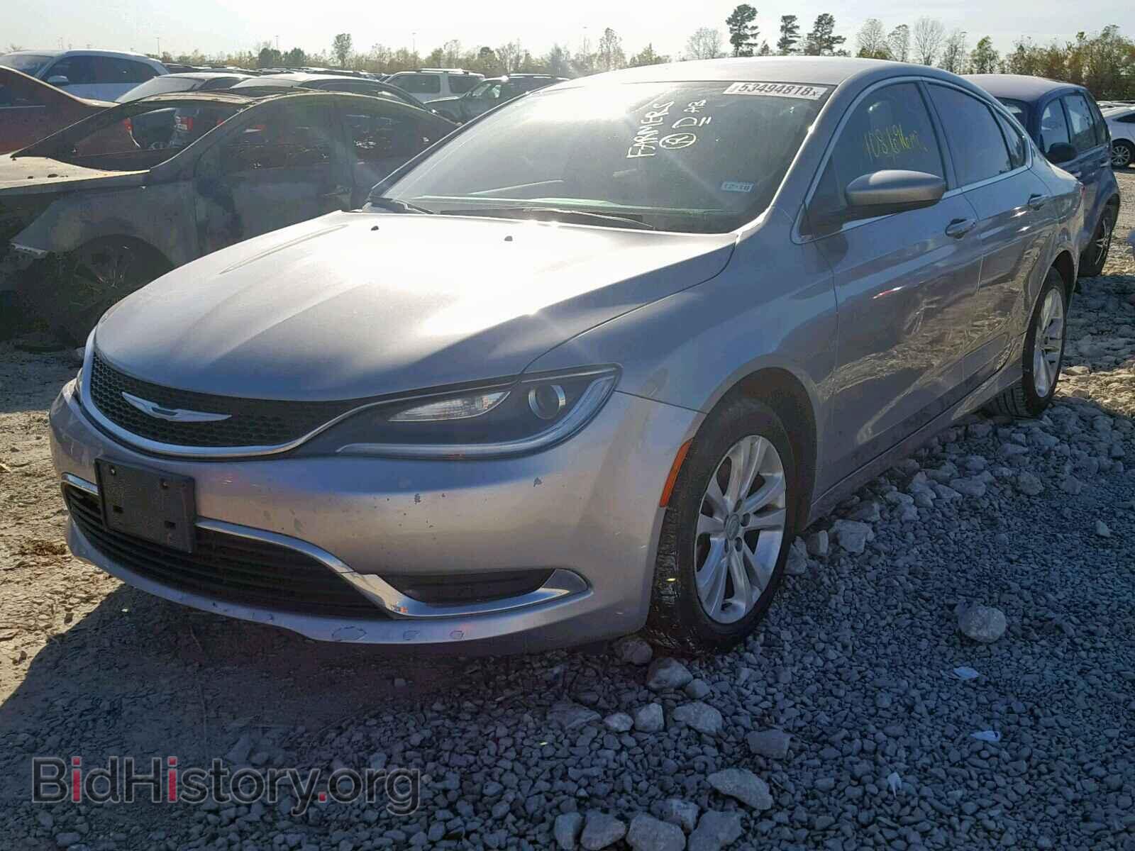 2015 CHRYSLER 200 - VIN: 1C3CCCAB6FN651400 - Фото 2