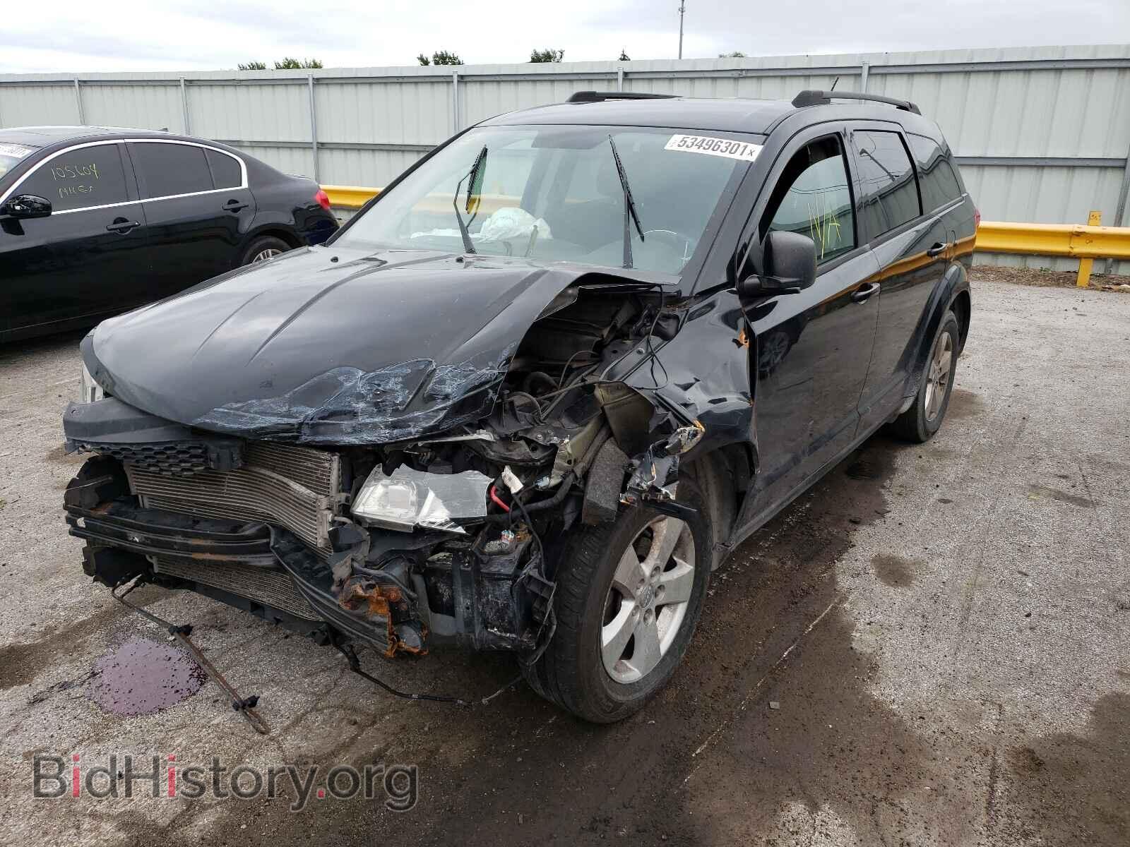 2012 DODGE JOURNEY - VIN: 3C4PDCAB8CT204427 - Фото 2
