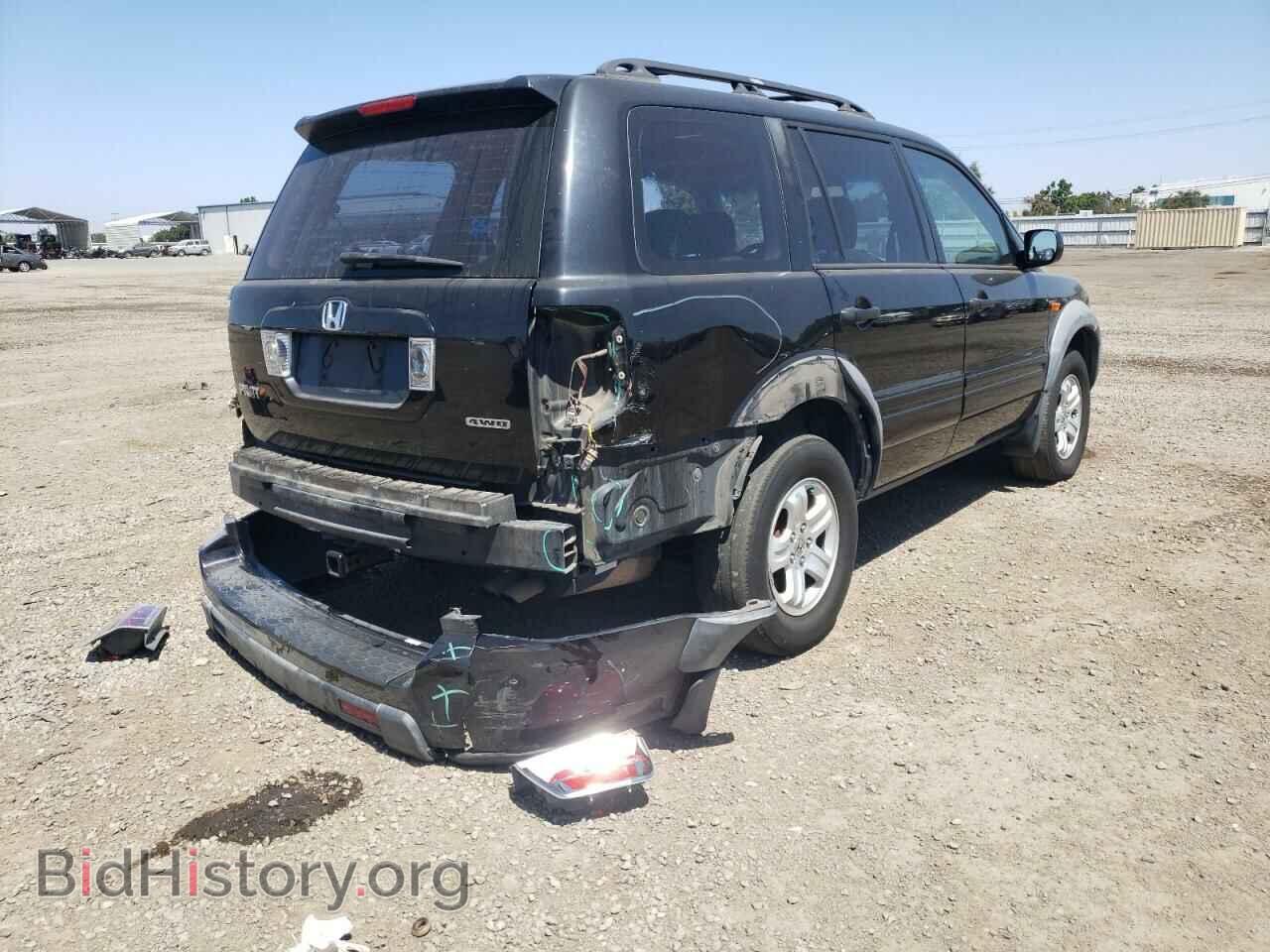 2007 HONDA PILOT - VIN: 2HKYF18187H526314 - Фото 4