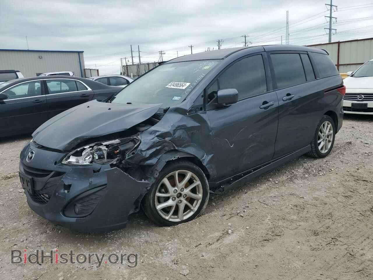 Photo JM1CW2CL7C0135395 - MAZDA 5 2012