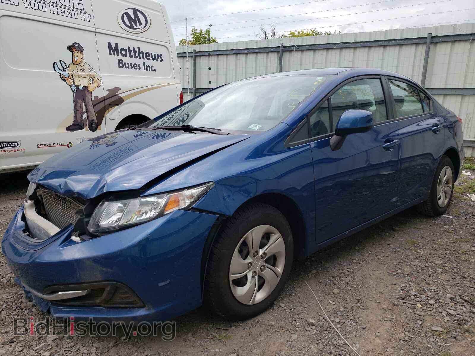 2013 HONDA CIVIC - VIN: 19XFB2F58DE271937 - Фото 2