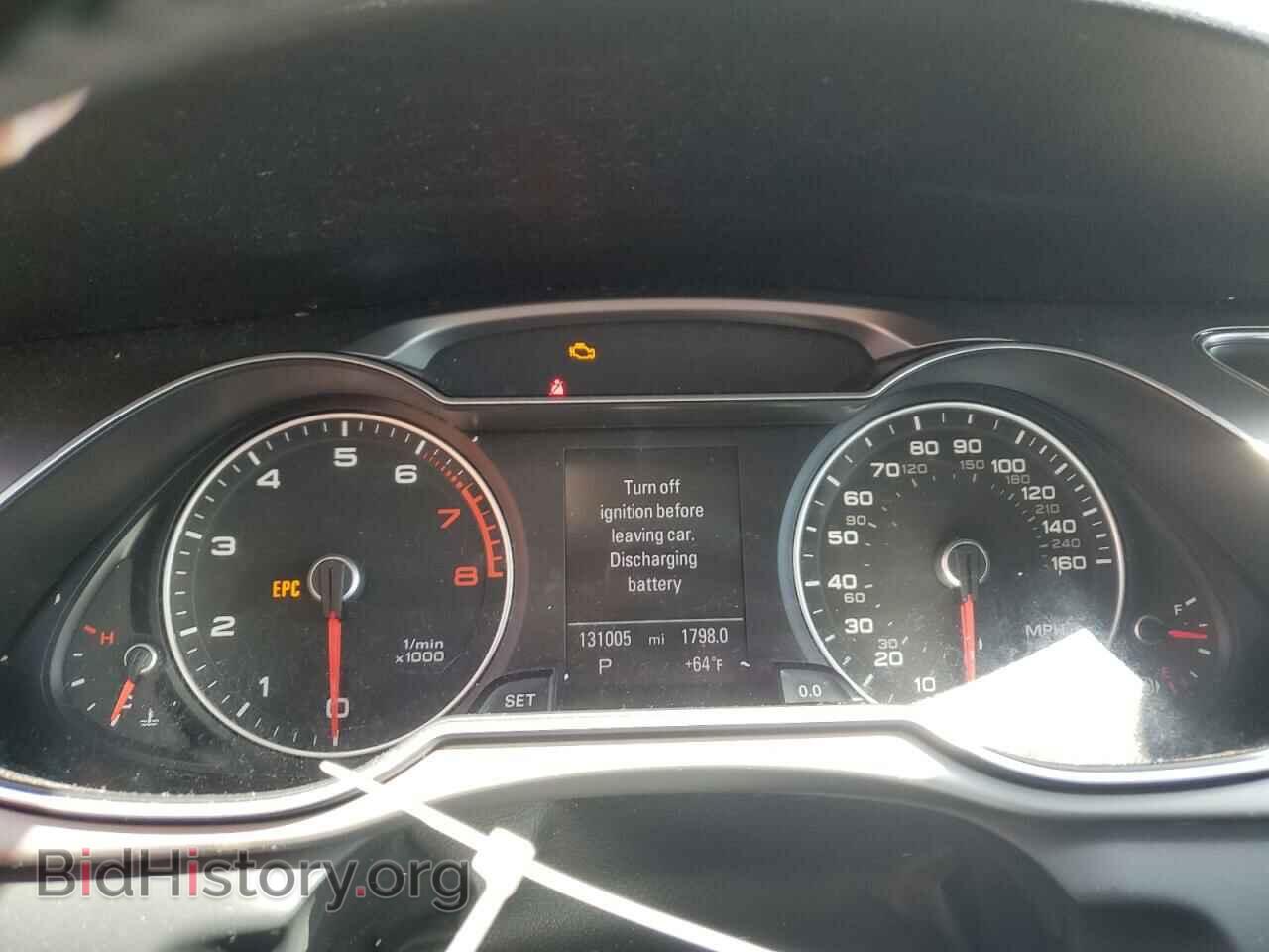 2013 AUDI A4 - VIN: WAUFFAFL2DN038206 - Фото 9