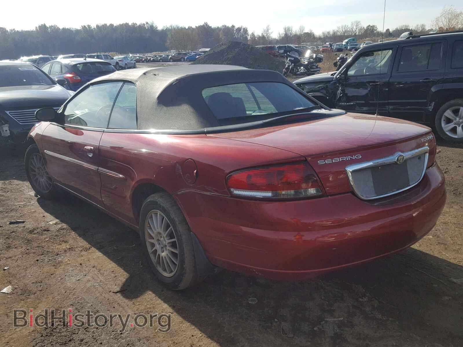 2004 CHRYSLER SEBRING - VIN: 1C3EL55R34N253635 - Фото 3